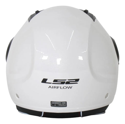 CASCO ABIERTO LS2 AIRFLOW SOLID L BLANCO